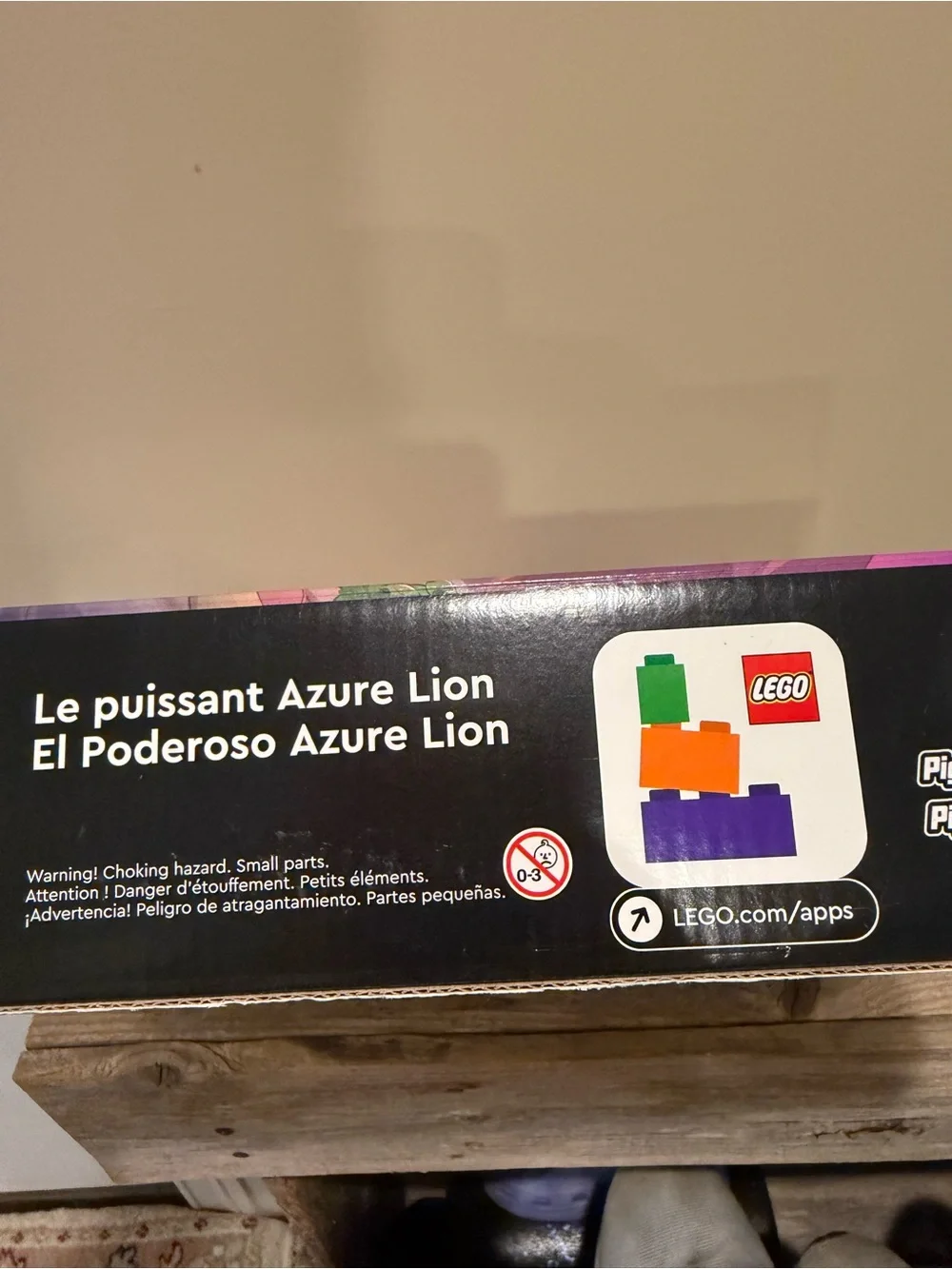 Lego Monkie Kid Mighty Azure Lion - Teal & Gold Action Build